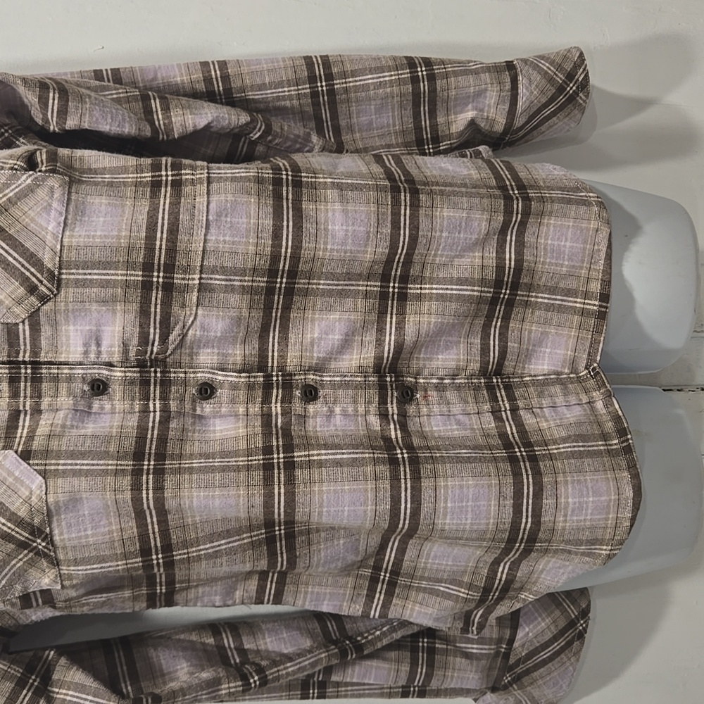 511 TACTICAL plaid Flannel Shirt.. Size XS.. #7906 - Picture 5 of 9